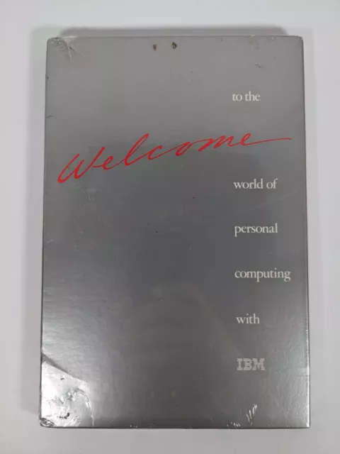IBM PC XT AT 5160 5170 Welcome to the World of Personal Computing Package 1986