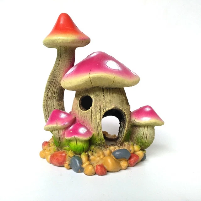 Für Aquascape Micro Landscape Pilzhaus Modell Cooles Aquarium Fischtank