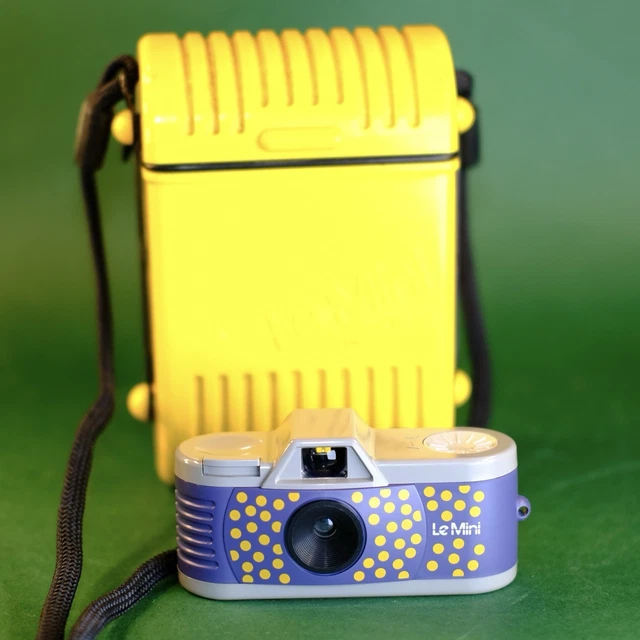 LE MINI BY Le Clic Mini 110 Camera with original case 1980's