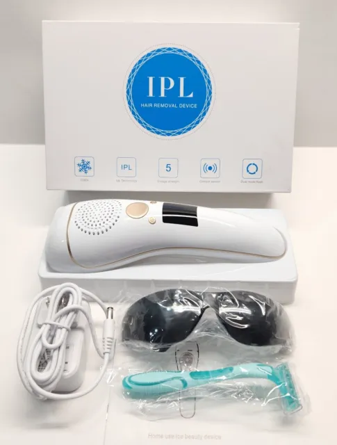 IPL Permanent Hair Removal Device - Professional Home ICE Beauty Device