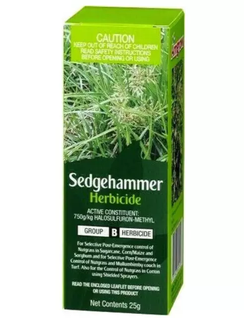 Weed Killer Amgrow Sedgehammer Herbicide 25G - Kills Nutgrass Mullumbimby Couch