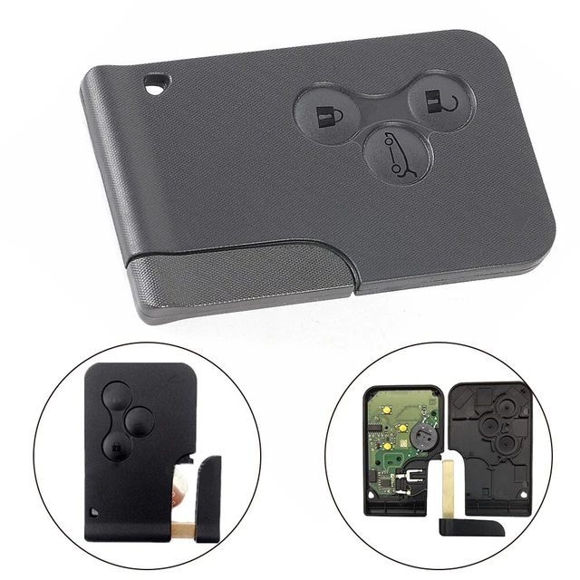Carte à puce durable Accessoires Clé Pour Renault Clio 2002-2008 ID46 PCF7947
