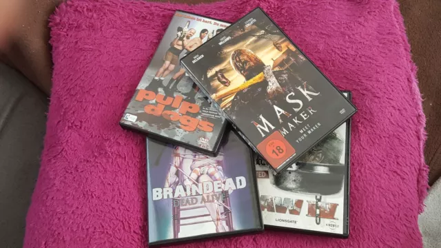 Kleine DVD Sammlung (Zombie,Freitag der 13,Saw,Brain...Horror,Fantasy,Abenteuer)