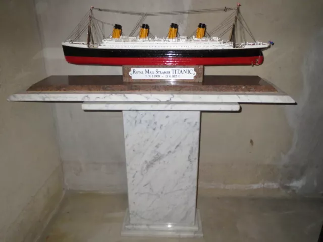 Minicraft Titanic 1:350 mit edler Glasvitrine auf Marmorsockel ! Selbstabholer !