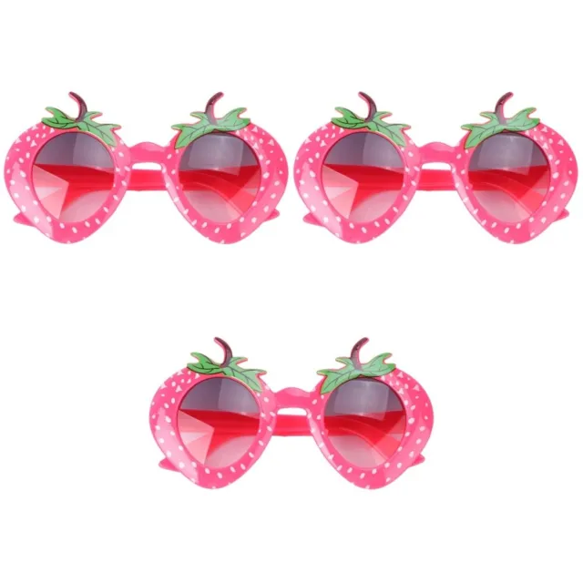 3 pz occhiali da sole frutta occhiali Luau costume festa hawaiano moda