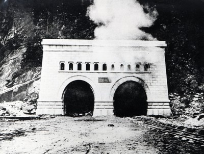 Foto Vintage Galleria dell Cisa da Tugo a Montelungo stampa 27x21 cm 