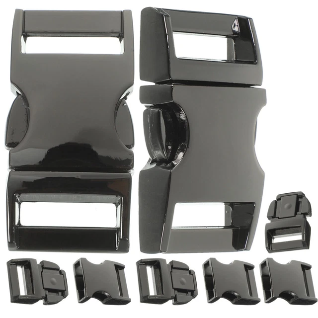 5pcs Luggage Case Buckles Shoes Buckles Webbing Straps Buckles