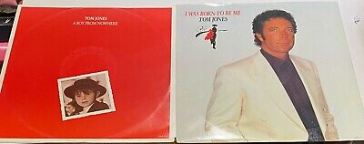 TOM JONES - A BOY FROM NOWHERE + I WAS BORN TO BE ME (2 x UK 12" SINGLES)