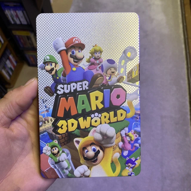 Super Mario World 3D World Switch Steel Case