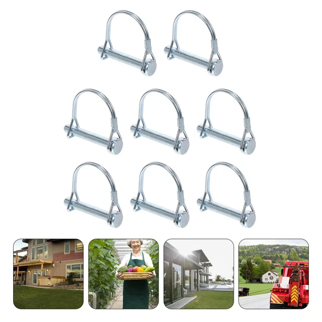 STAINLESS STEEL WIRE Lock Pin Trailer Safety Pin Safety Coupler Pin £10 ...