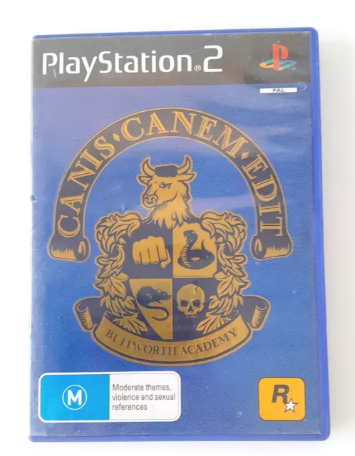 Canis Canem Edit (Bully) PlayStation 2 PS2 - PAL - Free Postage