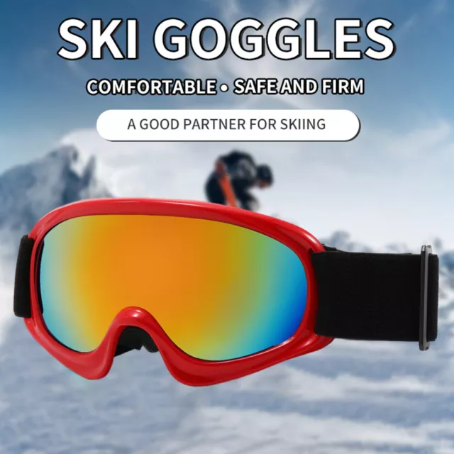 Kids Ski Goggles Snow Eyewear Snow Goggles Snowboard Goggles for Kids Boys Girls 2