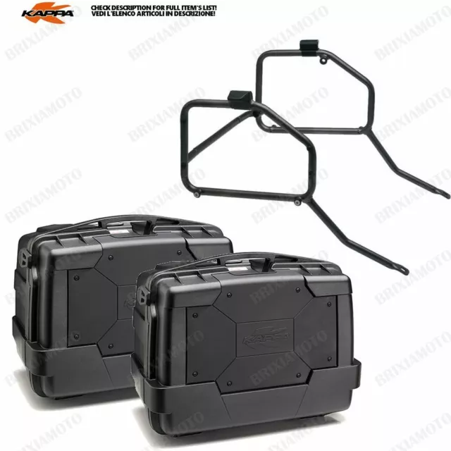 Kit Kappa Telai + Valigie Garda Kgr46N Per Ktm Adventure 950 / 990 (03 > 14)