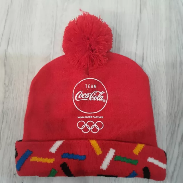 Team Coca Cola 2021 Winter Olympics Beanie Official Coca Cola