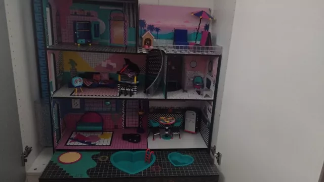 Lol Surprise Doll House With Original Furniture