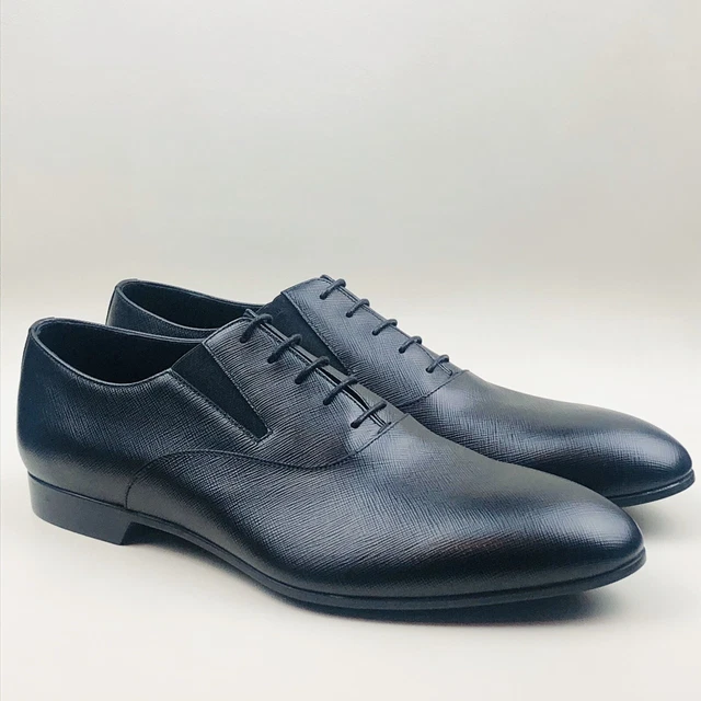 PRADA MEN'S BLACK Saffiano Leather Shoes Size UK 8 | EUR 42 | US 9 | RRP £499 EUR 290,99 - PicClick FR PRADA MEN'S BLACK Saffiano Leather Shoes Size UK 8 | EUR 42 | US 9 | RRP £499 EUR 290,99 - PicClick FR