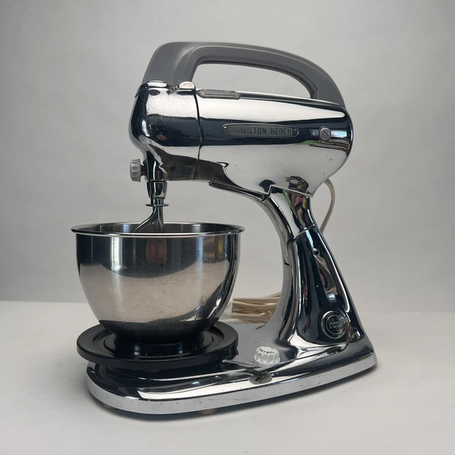 VINTAGE HAMILTON BEACH Stand Mixer 1938 Model H Works Great! Small