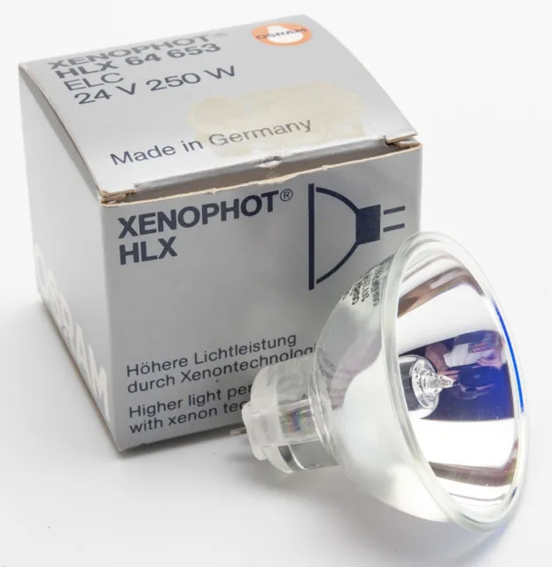 Osram Xenophot HLX 64 653 Elc 24V 250W Illuminant Lamp Light - New