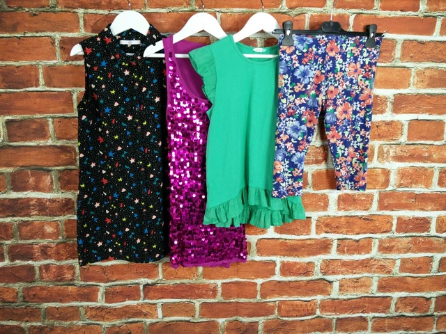 Girl Bundle Age 9-10 Years Next M&S J Lewis T-Shirt Top Crop Leggings Kids 140Cm