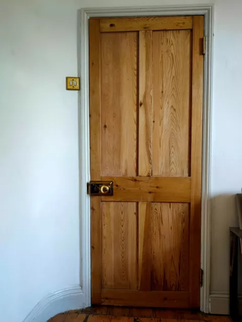Four fully restored antique pine doors