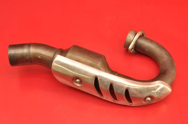 2013 13-16 Kawasaki KX250F Exhaust Pipe Header Chamber And Heat Guard Shield