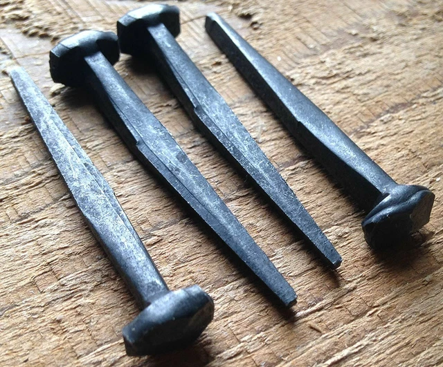 2" Wrought Head-Rose Head Nail - Antique Reproduction period nails