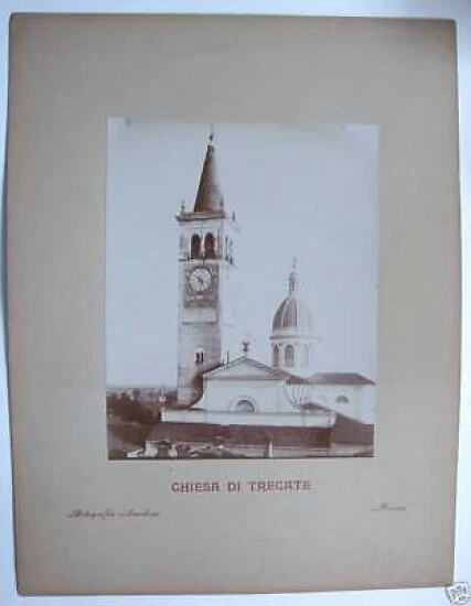 * FOTO EPOCA Anadone Chiesa Trecate fine 1800 EUR 19,99 - PicClick IT