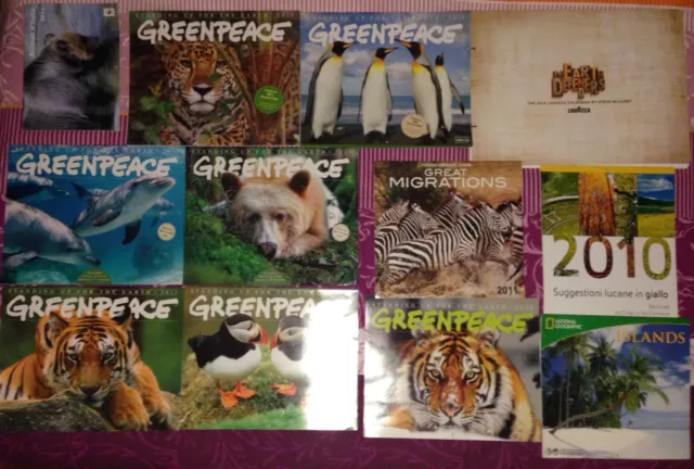 Calendario Greenpeace National Geographic Wwf