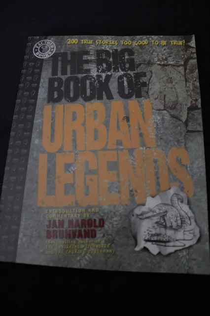 The Big Book of Urban Legends Comic softcover book by Jan Harold Brunvand