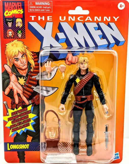 Marvel Legends Uncanny X-Men Classic LONGSHOT 6-Inch Toy Biz Hasbro