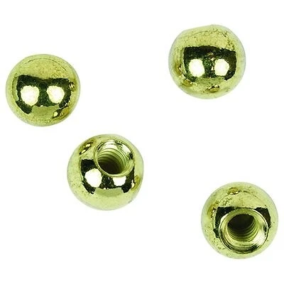 Dado tappo fissaggio soffitto, sfera in ottone, 3/8 pollici, 4 pz. -60250