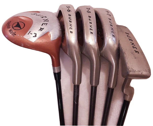 Set 3 TaylorMade Burner 7, 9 Irons & Sand Wedge Junior Graphite (9 Iron-84.5cm) Set 3 TaylorMade Burner 7, 9 Irons & Sand Wedge Junior Graphite (9 Iron-84.5cm)