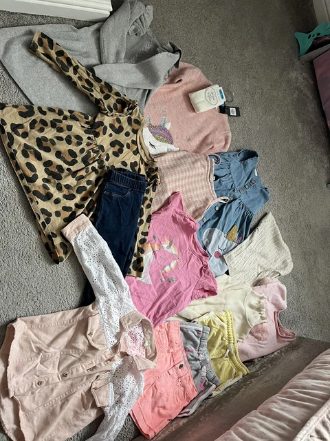 girls clothes bundle age 3-4 years