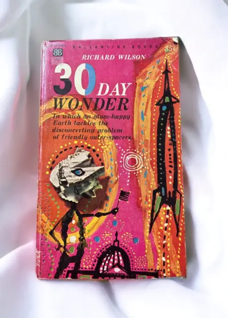 30 Day Wonder Science Fiction PB Book Richard Wilson Ballantine 1960
