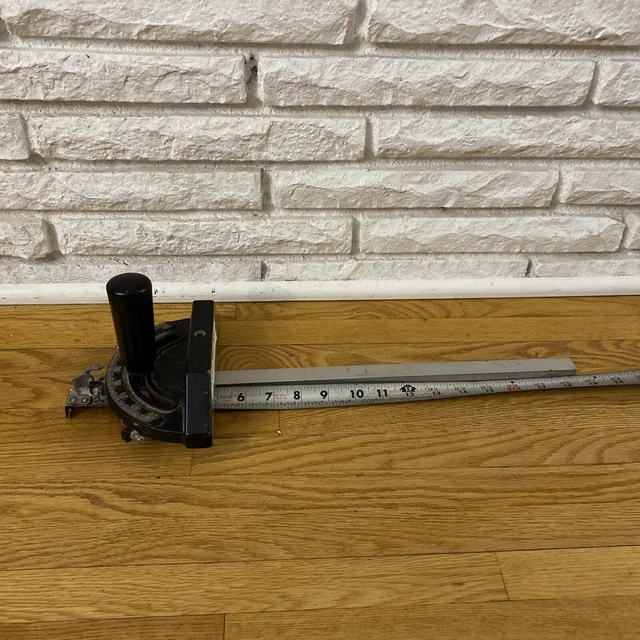 BOSCH TABLE SAW 10” Miter Gauge Model 4000 Good Condition 18.5”L 7