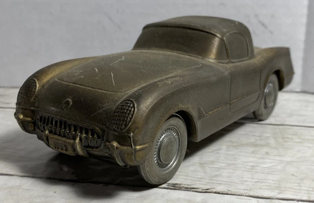 Banthrico Chicago Advertising Bank 1953 Chevy Corvette Vintage 1974 Car Bank