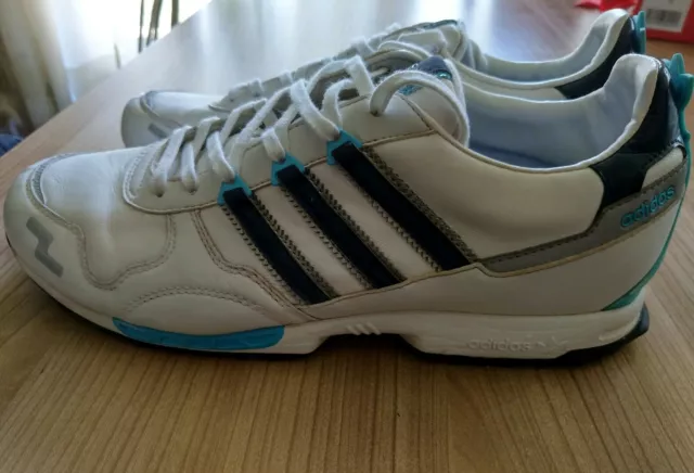 Rare Adidas Torsion Originals Echt ~ Leder tt Schuhe bb sneaker off white Gr. 42