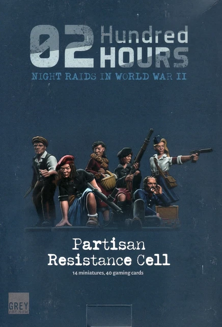 Grey for Now and Wargames Atlantic 02 Hundred Hours: Partisan Resistance Cell