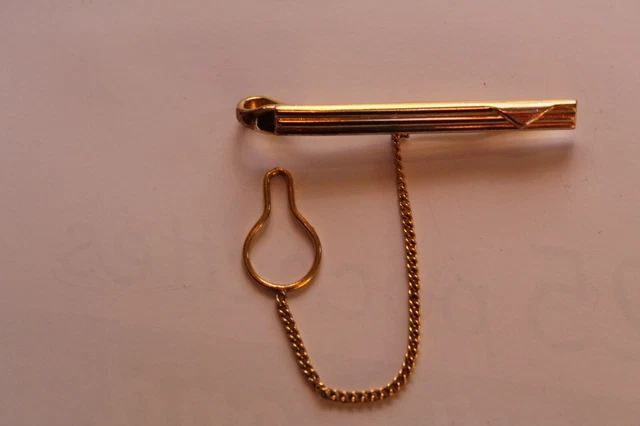 Pince à Cravate Vintage Signée CARVEN - Occasion Très Bon état - Accessoire élégant Rétro