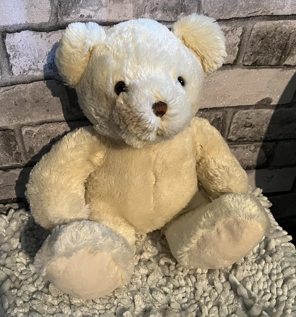 KEEL TOYS CUTE Teddy White Bear Soft Plush Toy 10” 12.61 PicClick