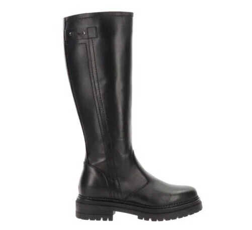 NeroGiardini Chaussures I308956D Bottes Femme en Cuir Fermeture à Glissière