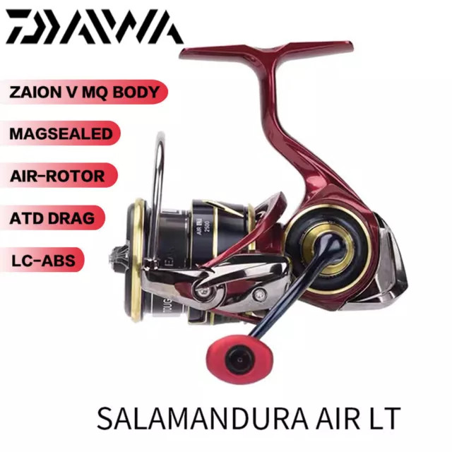 2021 Daiwa Salamandura Air LT Spinning Fishing Reel 9/1BB Fishing Reel 2000 2500