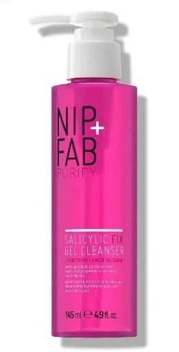 Nip + Fab Salicylic Fix Gel Face Cleanser with  Hydrating  Face Wash, 145 ml