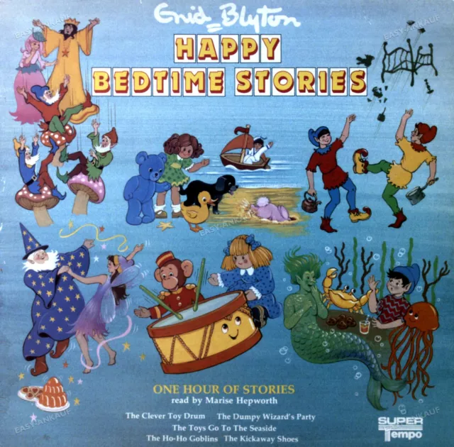 Enid Blyton - Happy Bedtime Stories LP (VG+/VG-) ´