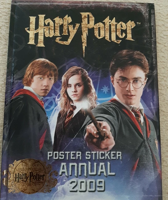 Harry Potter and the Half-blood Prince: Poster Sticker Annual 2009  FREE POSTAGE