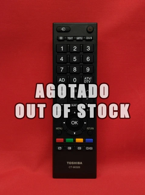 Telecomando TV Originale Per Toshiba 32W3864DG Telecomando TV Originale Per Toshiba 32W3864DG