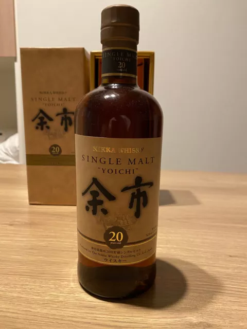 Whisky Single Malt NIKKA YOICHI 20 ANS  52% No Yamazaki Hibiki Chichibu
