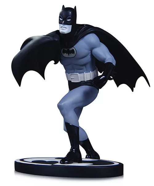 Batman Black & White 6 Inch Statue Figure - Batman by Infantino