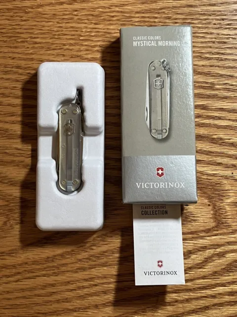 Victorinox Classic SD Mystical Morning Custom Swiss Army Pocket Knife 58mm Black