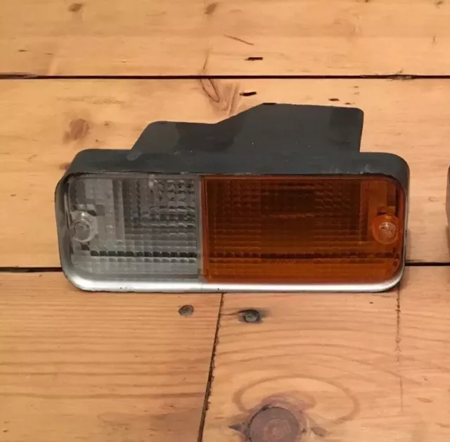 FIAT 131 ABARTH STRADALE RIGHT SIDE INDICATOR FRONT BUMPER BLINKER SIGNAL x 1